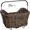 Racktime Gepäckträgerkorb Bask-it Willow 2.0 43 x 31 x 24.5cm, mit 2.0 Adapter naturweide  Braun 430x245x310 mm, 20 l