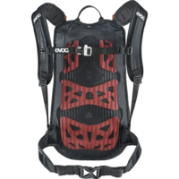 Evoc Stage 12L Team Backpack I one size black/white/neon orange Unisex